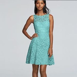 David's bridal lace dress